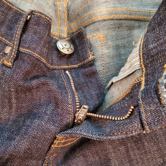 Victoria's Secret | Dark Blue Denim Skinny Leg Stretch Jeans - Picture 4 of 6